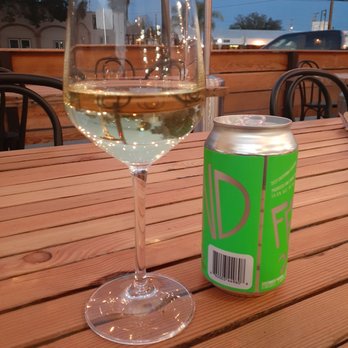 Guantonio's - I white wine in a can. What? Yes, slightly dry to my liking grown here from grapes in Lodi! BOMB! - Pizza Near Me - Lodi, California