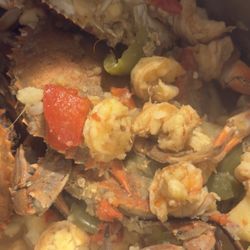 Sandy's Seafood - I bought fresh crab and shrimp and took it to the safest restaurant in Baton Rouge, My Home!! Yummmmy!!