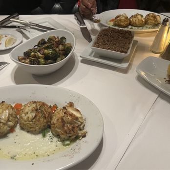 Ruth's Chris Steak House - Crab cakes, Brussel sprouts, Sweet Potatoes, Whipped Potatoes & Calamari - Steakhouses Near Me - Indianapolis, Indiana Ruth's Chris Steak House - Crab cakes, Brussel sprouts, Sweet Potatoes, Whipped Potatoes & Calamari - Steakhouses Near Me - Indianapolis, Indiana