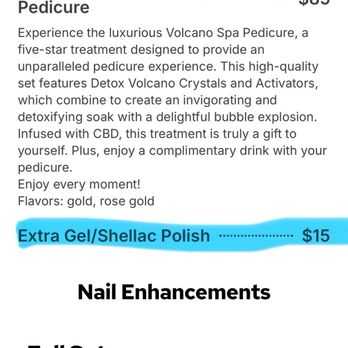 Avalon Nail Spa - Just to show $15 gel is charged on $35 regular pedicure so why would I pay extra for gel french when already paying $5 French additional - Nail Salons Near Me - Pleasant Hill, California Avalon Nail Spa - Just to show $15 gel is charged on $35 regular pedicure so why would I pay extra for gel french when already paying $5 French additional - Nail Salons Near Me - Pleasant Hill, California