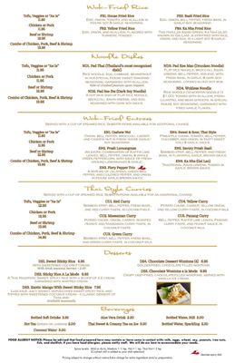 Menu photo 1 Thai Table Wichita, KS