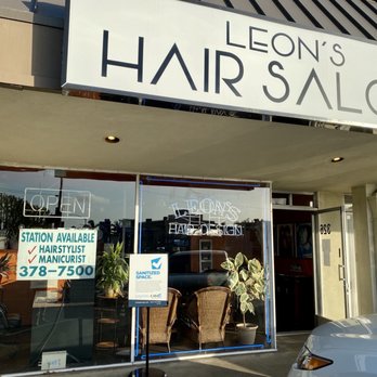 Leon's Hair Design - Leon's takes extra steps to sanitize and disinfect using fogging with EPA-approved virucide. - Hair Salons Near Me - Redondo Beach, California