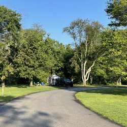 Lums Pond State Park - Campsite loop