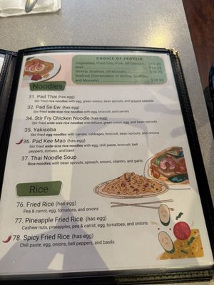 Menu photo 2 Thai Carrot Aberdeen, WA