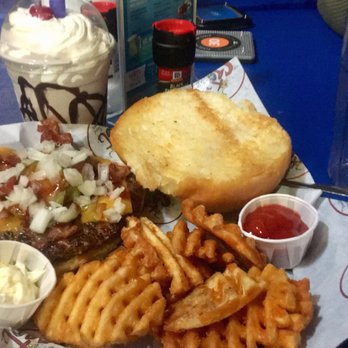 The Spot - Ralph Burger, Waffle Fries, and Handspun Oreo Milkshake - Burgers Near Me - Galveston, Texas The Spot - Ralph Burger, Waffle Fries, and Handspun Oreo Milkshake - Burgers Near Me - Galveston, Texas