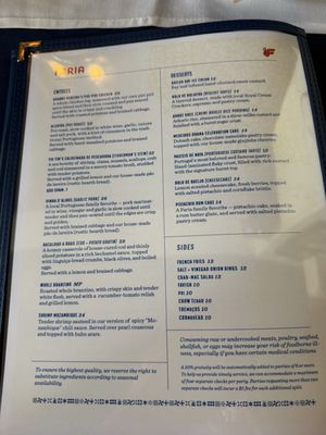 Menu photo 4 Faria Kailua, HI