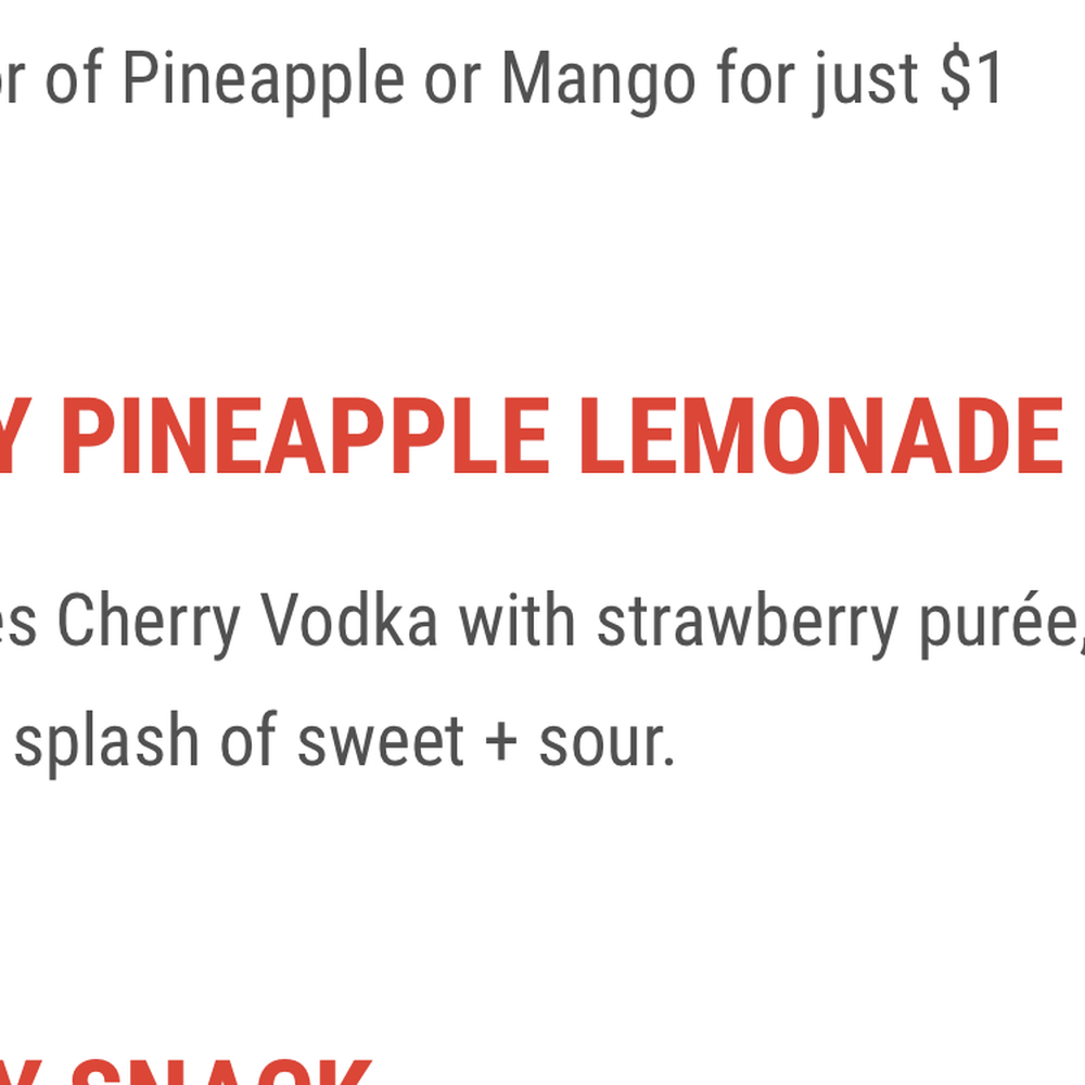 Fire + Ice - just a description of my drink from the menu - New American Near Me - Anaheim, California Fire + Ice - just a description of my drink from the menu - New American Near Me - Anaheim, California