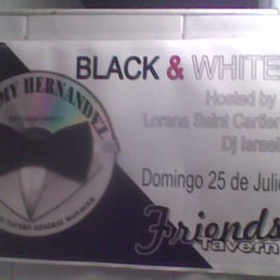 flyer for tonight's (7/25/2010) party