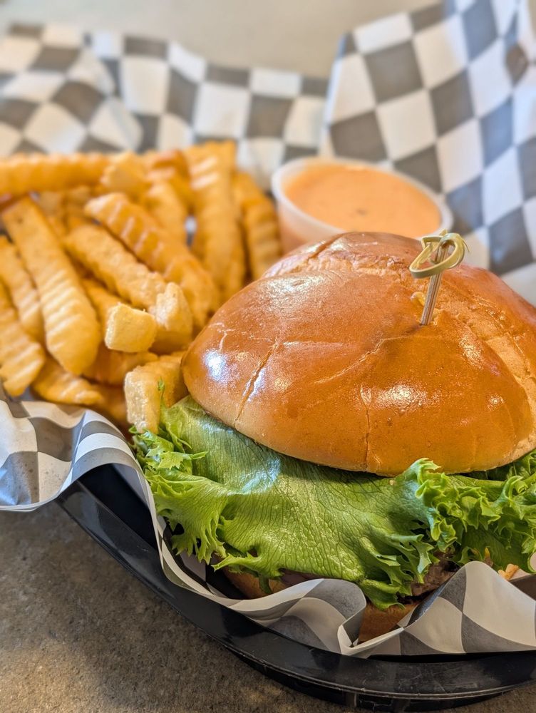 Just a Small Town Grill Logo