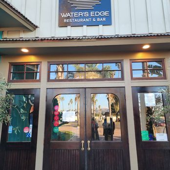 Water's Edge Restaurant and Bar - Entrance - New American Near Me - Ventura, California Water's Edge Restaurant and Bar - Entrance - New American Near Me - Ventura, California