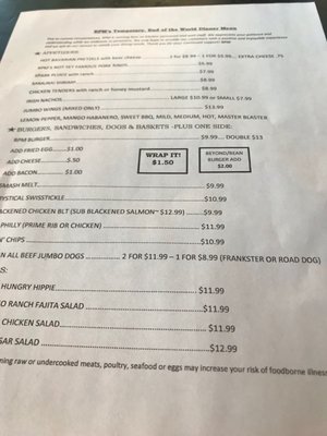 Menu photo 3 RPM Full Service Newnan, GA Menu photo 3 RPM Full Service Newnan, GA