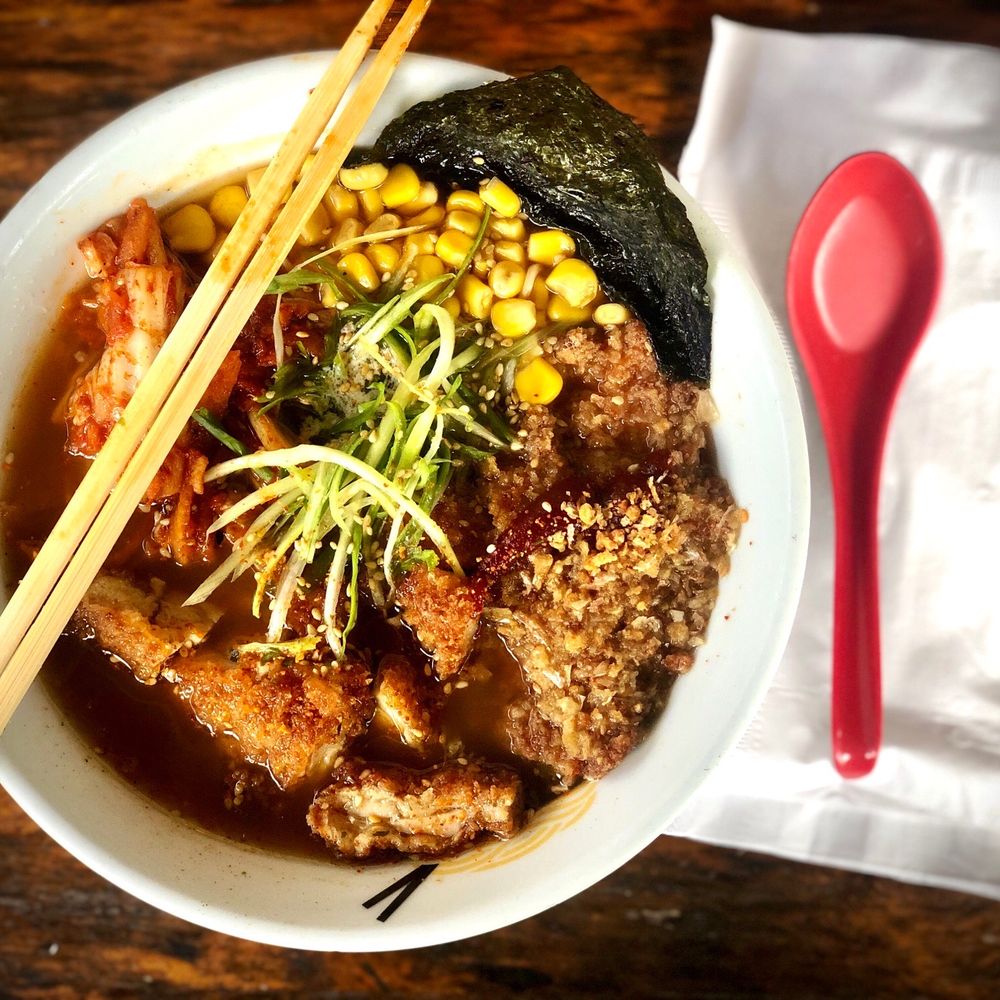 Ramen Lab Eatery-Delray Beach - Kimchi and Fried Chicken Ramen - Ramen Near Me - Delray Beach, Florida Ramen Lab Eatery-Delray Beach - Kimchi and Fried Chicken Ramen - Ramen Near Me - Delray Beach, Florida