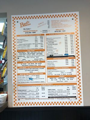Menu photo 6 Buck's Barbeque Goodlettsville, TN Menu photo 6 Buck's Barbeque Goodlettsville, TN