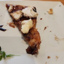 Gryphon Cafe - Fig jam & camembert toast.