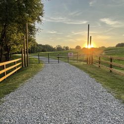 Camp Conquest - You will be met at the front gate with a beautiful view.