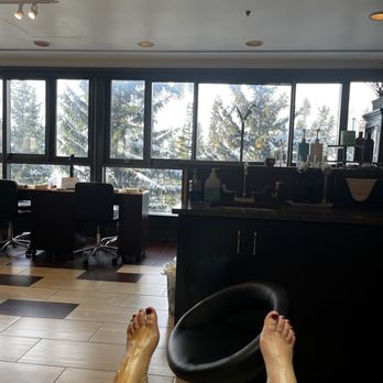 The Cliff Lodge - Views during foot massage - Ski Resorts Near Me - Snowbird, Utah The Cliff Lodge - Views during foot massage - Ski Resorts Near Me - Snowbird, Utah