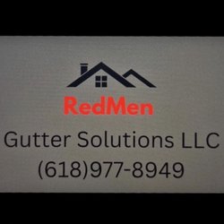 Redmen Gutter Solutions - Business Logo and Phone number