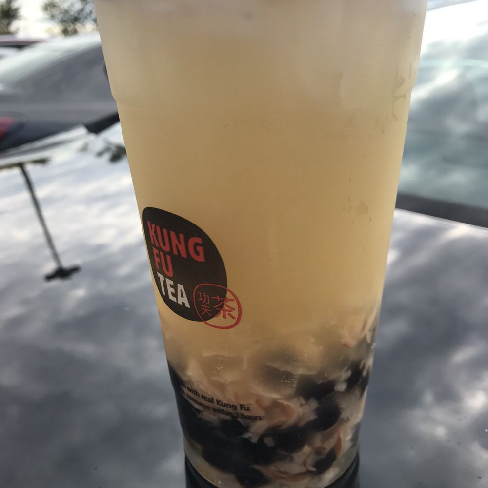 Kung Fu Tea - Of all the concoctions I've tried, this is by far my favorite. Lychee punch with boba and aloe jerry. So refreshing! - Bubble Tea Near Me - Columbus, Ohio Kung Fu Tea - Of all the concoctions I've tried, this is by far my favorite. Lychee punch with boba and aloe jerry. So refreshing! - Bubble Tea Near Me - Columbus, Ohio