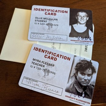 Graduate by Hilton Bloomington - Cute room key cards - Hotels Near Me - Bloomington, Indiana Graduate by Hilton Bloomington - Cute room key cards - Hotels Near Me - Bloomington, Indiana