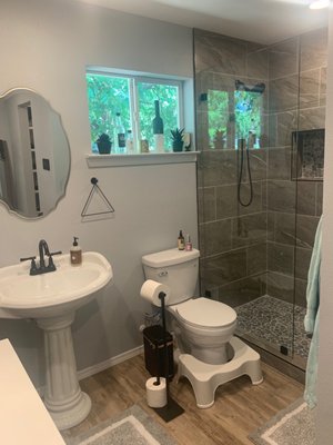 Bathroom Remodeling - Add on bathroom Bathroom Remodeling - Add on bathroom