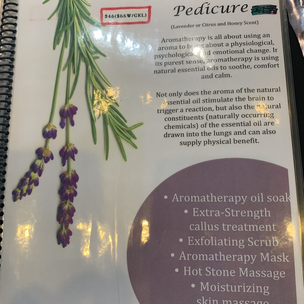 Creative Nails - Pedicure Menu - Nail Salons Near Me - Las Vegas, Nevada