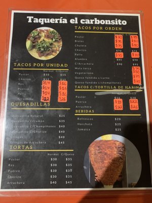 Menu photo 1 El Carboncito Tulum, ROO Menu photo 1 El Carboncito Tulum, ROO