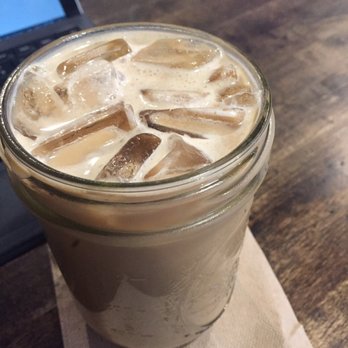 Workhorse Coffee Bar - Iced vanilla latte (Medium) - Coffee & Tea Near Me - Saint Paul, Minnesota
