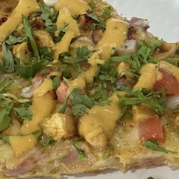 Butter Chicken Pizza Butter Chicken Pizza