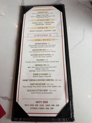 Menu photo 1 Ventanas Restaurant and Lounge Fort Lee, NJ Menu photo 1 Ventanas Restaurant and Lounge Fort Lee, NJ