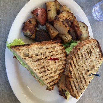 Millie's Cafe - Pasadena - Turkey bacon avocado sandwich on sourdough with rosemary potatoes - Breakfast & Brunch Near Me - Pasadena, California Millie's Cafe - Pasadena - Turkey bacon avocado sandwich on sourdough with rosemary potatoes - Breakfast & Brunch Near Me - Pasadena, California
