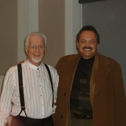 Academy of Piano Lessons - Greg with world renowned pianist & mentor Peter Nero