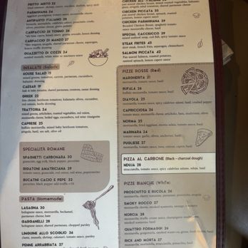 La Trattoria - Menu - March 2026 - Pizza Near Me - Naples, Florida