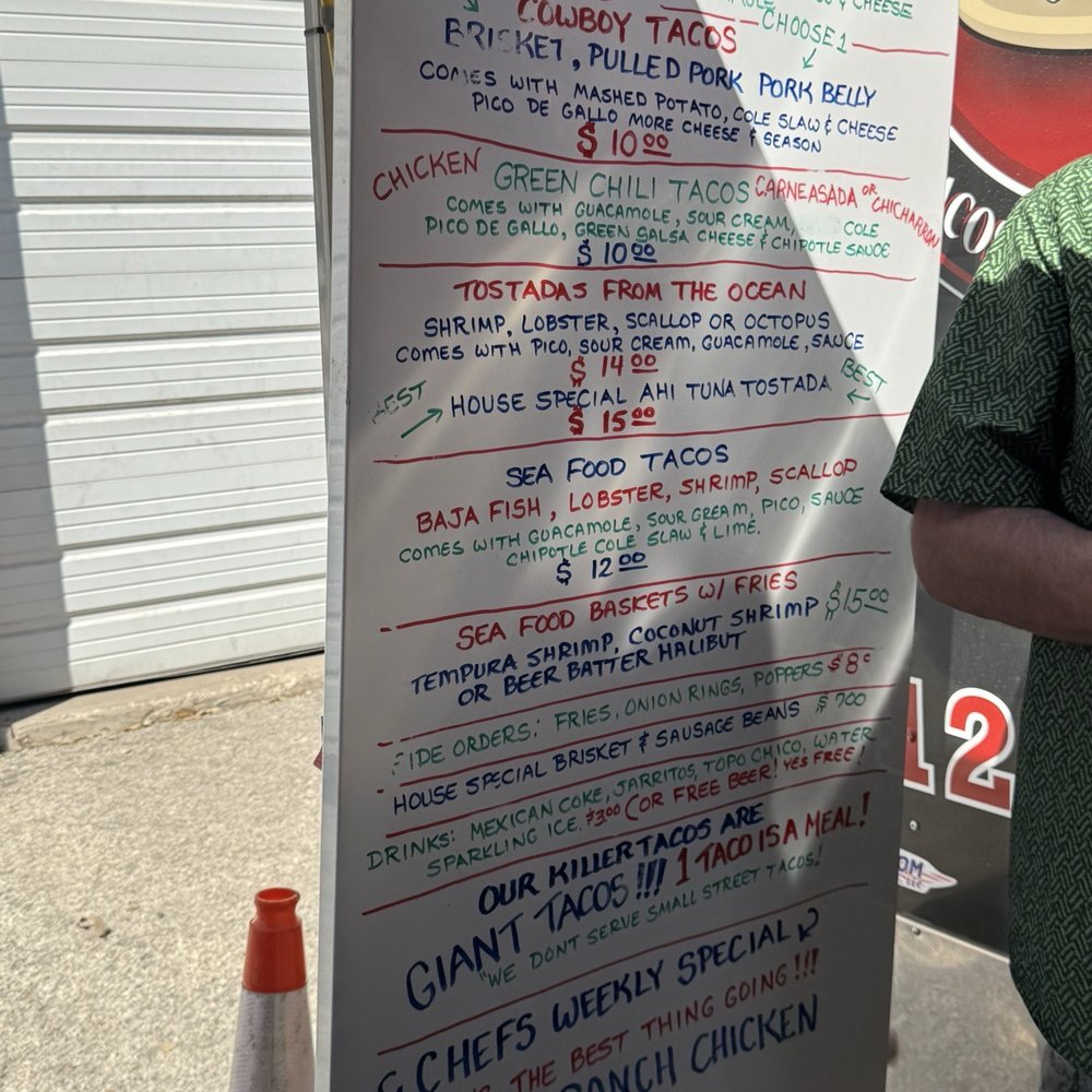 The Killer Taco - Menu - Food Trucks Near Me - Georgetown, Texas The Killer Taco - Menu - Food Trucks Near Me - Georgetown, Texas