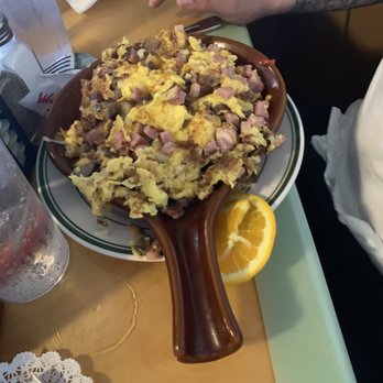 Woody's Diner - Meat Lovers Skillet - American Near Me - Orange, California Woody's Diner - Meat Lovers Skillet - American Near Me - Orange, California