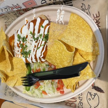 Tijuana Flats - Chicken Tinga Chimichanga - Tex-Mex Near Me - Orlando, Florida