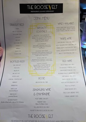 Menu photo 8 The Roosevelt East Rutherford, NJ Menu photo 8 The Roosevelt East Rutherford, NJ