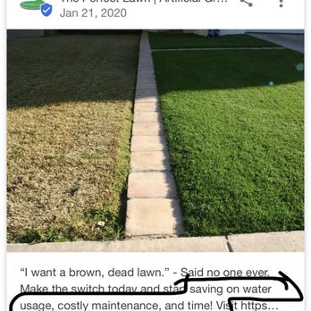 The Perfect Lawn - What they promised in the website and face to face with me "Maintenance free"!! "Save time" - Landscaping Near Me - Dallas, Texas The Perfect Lawn - What they promised in the website and face to face with me "Maintenance free"!! "Save time" - Landscaping Near Me - Dallas, Texas