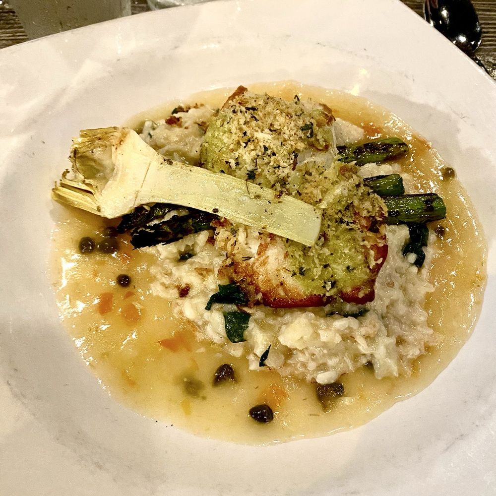 High Tide - Herb Crusted Atlantic Black Bass - Seafood Near Me - Gilbert, Arizona High Tide - Herb Crusted Atlantic Black Bass - Seafood Near Me - Gilbert, Arizona