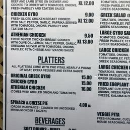 Menu Menu