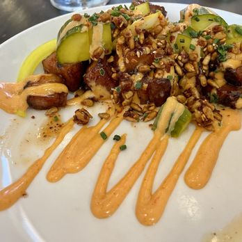 Merchants Pub & Plate - Pork belly burnt ends - New American Near Me - Lawrence, Kansas Merchants Pub & Plate - Pork belly burnt ends - New American Near Me - Lawrence, Kansas