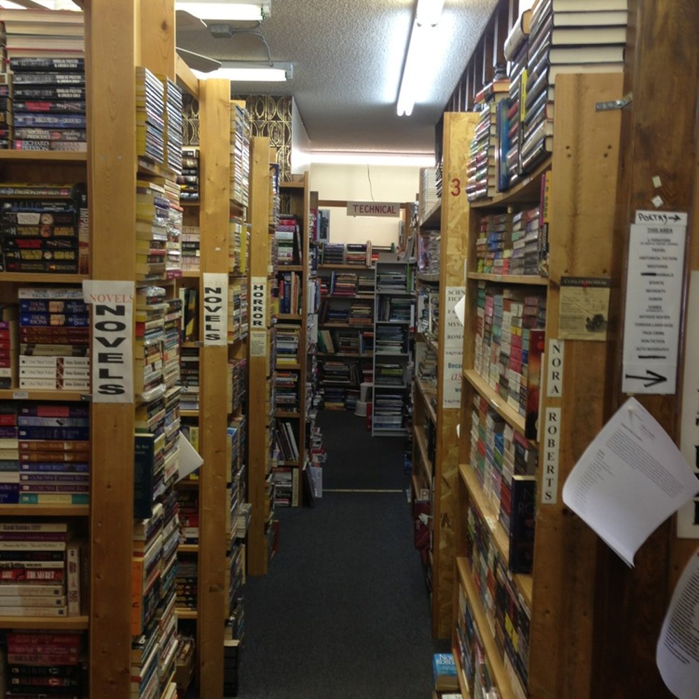 The Book Stop - Wall-to-wall shelves of books and a maze to navigate - Used Bookstore Near Me - Wheat Ridge, Colorado The Book Stop - Wall-to-wall shelves of books and a maze to navigate - Used Bookstore Near Me - Wheat Ridge, Colorado