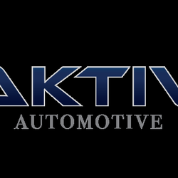 AKTIV Automotive - AKTIV Automotive logo with black background.