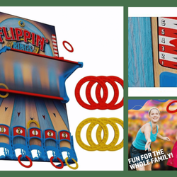 Over the Rainbow Toys - FLIPPIN' RINGS
  WARNING: CHOKING HAZARD - Small parts. Not for children under 3 years.
