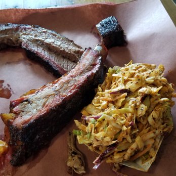 la Barbecue - Brisket, pork rib, chipotle slaw - Barbeque Near Me - Austin, Texas la Barbecue - Brisket, pork rib, chipotle slaw - Barbeque Near Me - Austin, Texas