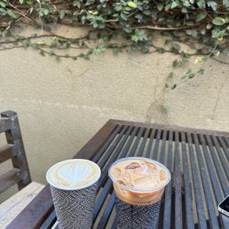 Cubano (hot) and Chai Latte (cold). Cubano (hot) and Chai Latte (cold).