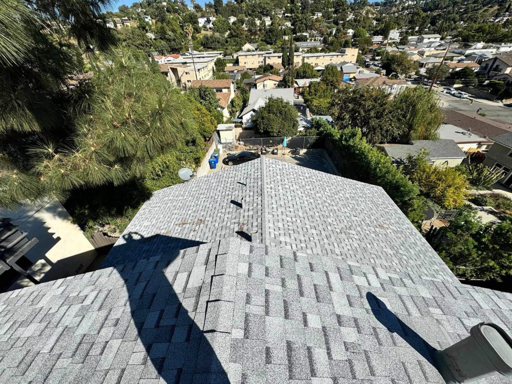 Slide of Roof Replacement