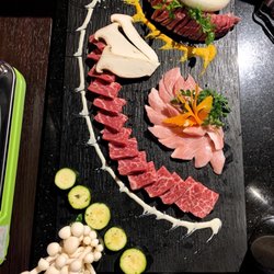 Arisu Korean BBQ - Galbi Pork jowl