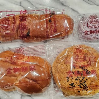 Jim's Bakery - Raisin Twist ($2.20), Taro Delight ($3.50), Hot Dog Bun ($2.40), and Pineapple BBQ Pork Bun ($3.75). 4/26/2026 - Bakeries Near Me - Monterey Park, California Jim's Bakery - Raisin Twist ($2.20), Taro Delight ($3.50), Hot Dog Bun ($2.40), and Pineapple BBQ Pork Bun ($3.75). 4/26/2026 - Bakeries Near Me - Monterey Park, California