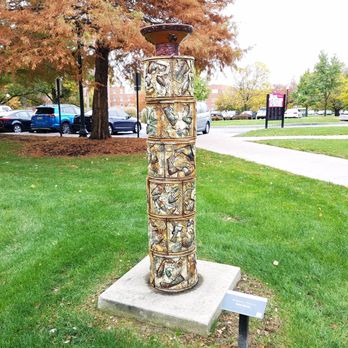 Modular Tower - Modular Tower by Barry Barnes - Public Art Near Me - Indianapolis, Indiana