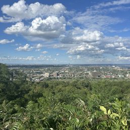 Lookout point in Parc Mount Royal